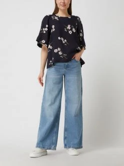 Seidensticker Blusenshirt Aus Leinen - Dunkelblau