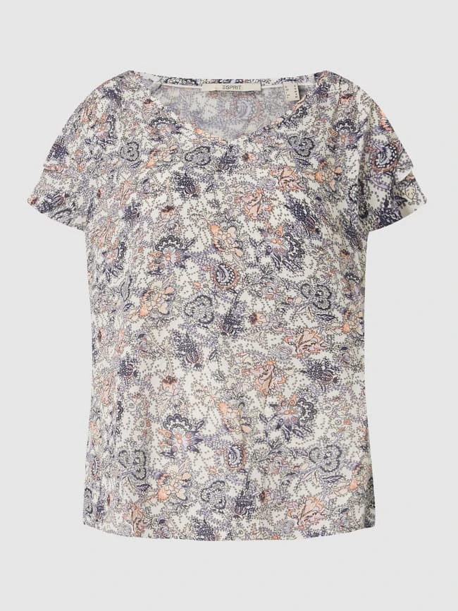 Esprit Blusenshirt Aus Viskose - Offwhite 2 Esprit Blusenshirt Aus Viskose - Offwhite – Bild 2