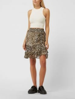 Guess Crop Top Mit Logo-Applikation Modell 'Edie' - Ecru