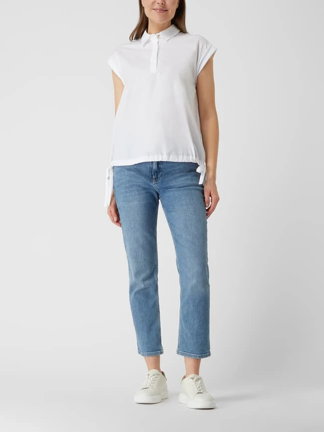 Rich & Royal Blusenshirt Aus Baumwolle - Weiß 1 Rich & Royal Blusenshirt Aus Baumwolle - Weiß