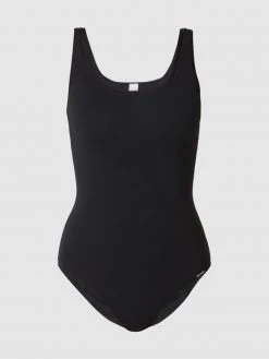 Skiny Body Mit Tiefem Rückenausschnitt - Schwarz