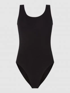 Karl Lagerfeld Body Aus Lyocellmischung - Schwarz