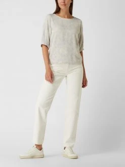 Another Label Blusenshirt Aus Viskose Modell 'Palmatun' - Offwhite