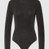 Pieces Body Mit Effektgarn Modell 'LINA' - Schwarz