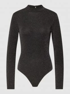 Pieces Body Mit Effektgarn Modell 'LINA' - Schwarz