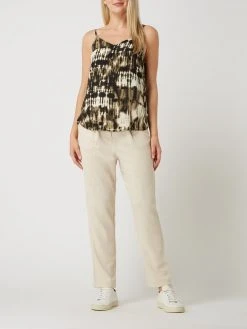 FREE/QUENT Top Aus Viskose Modell 'Cana' - Khaki