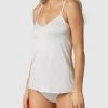 Hanro Top Aus Satin - Offwhite