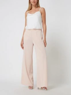 Jake*s Cocktail Crop Top Aus Satin - Ecru