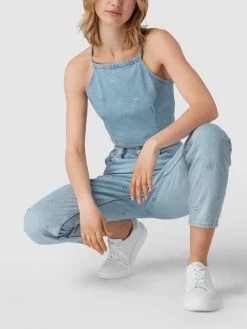 Tommy Jeans Crop Top Im Denim-Look - Jeans