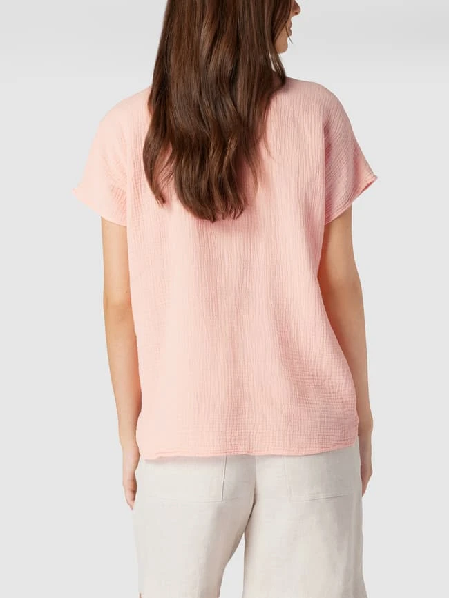 Christian Berg Woman Blusenshirt Mit V-Ausschnitt - Apricot 5 Christian Berg Woman Blusenshirt Mit V-Ausschnitt - Apricot – Bild 5