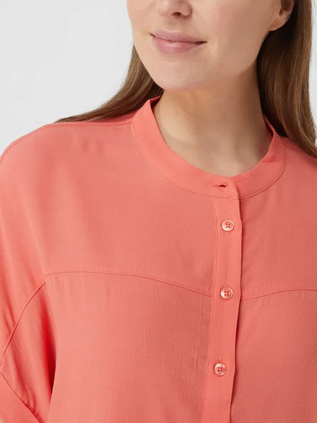 Soaked In Luxury Bluse Mit Angeschnittenen Ärmeln Modell 'Helia' - Koralle 3 Soaked In Luxury Bluse Mit Angeschnittenen Ärmeln Modell 'Helia' - Koralle – Bild 3