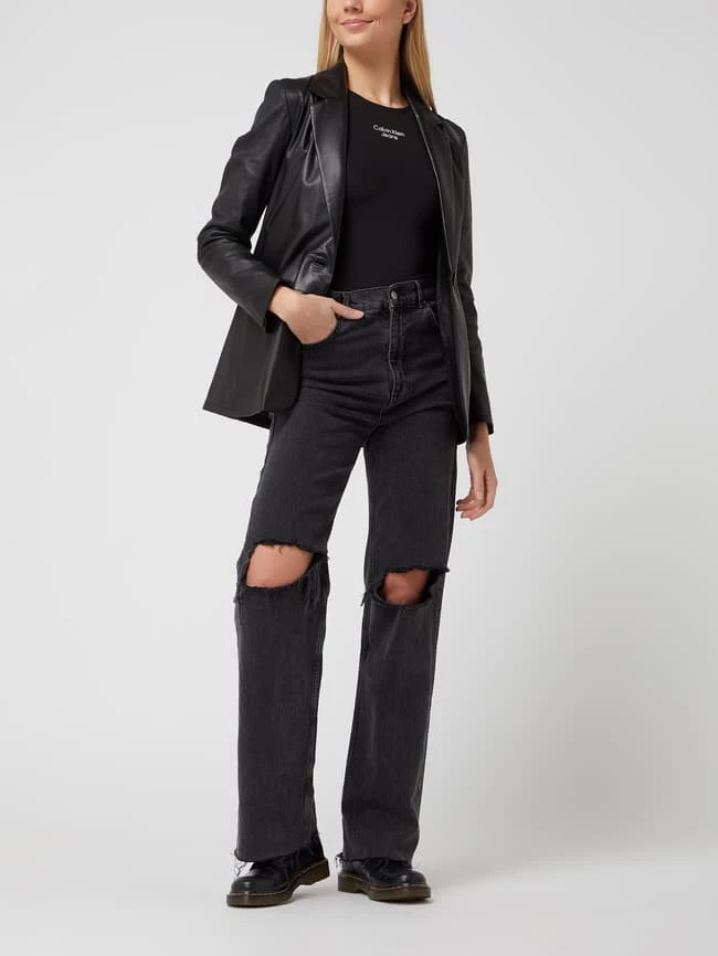 Calvin Klein Jeans Body Mit Logo - Schwarz 1 Calvin Klein Jeans Body Mit Logo - Schwarz