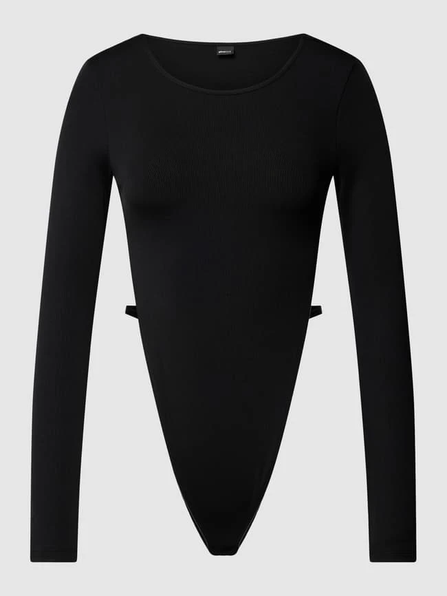 Gina Tricot Body In Ripp-Optik Modell 'Gayle Body' - Schwarz 2 Gina Tricot Body In Ripp-Optik Modell 'Gayle Body' - Schwarz – Bild 2