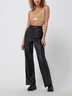 Calvin Klein Jeans Crop Top Aus Lyocellmischung - Sand