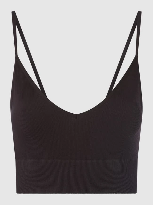 Only Crop Top Mit Stretch-Anteil Modell 'Vicky' - Schwarz 1 Only Crop Top Mit Stretch-Anteil Modell 'Vicky' - Schwarz